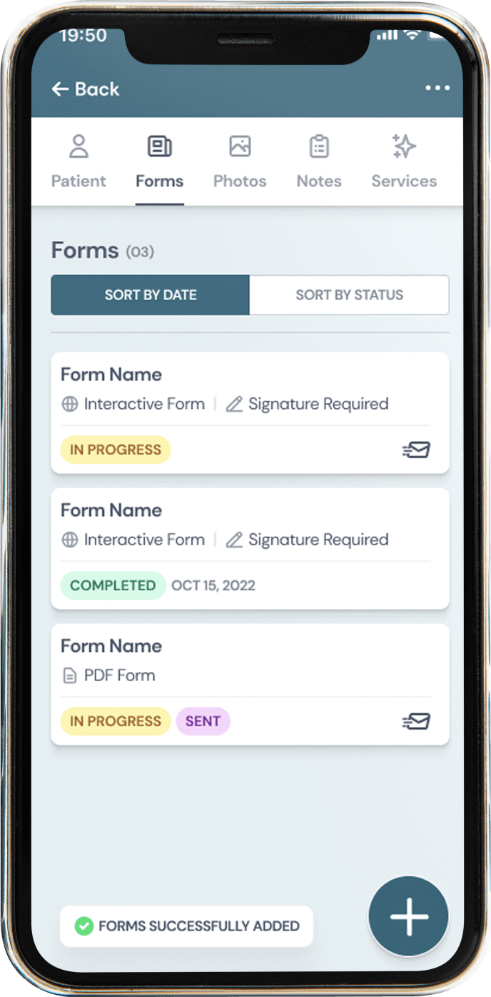 Forms - Profile Aesthetic Management